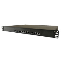 Perangkat Firewall Rakmount 1U Intel LGA1700 CPU 6x 2.5GbE RJ45 10GbE SFP+ PSU Redundant OPNsense PfSense VPN Gateway Jaringan