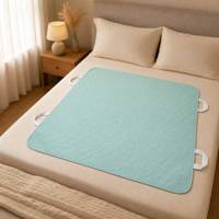 AOSEN Coussin de Repositionnement Lavable pour Patients avec Poignées, Alèse Imperméable Réutilisable pour la Protection du Lit
