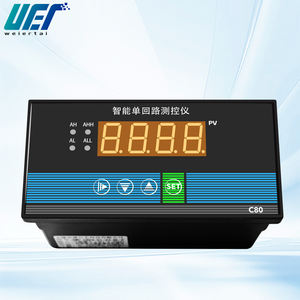 เครื่องมือวัด PT100 0-10V 4-20mA วัสดุเอบีเอสจอแสดงผลดิจิตอลแบบอุตสาหกรรม - Product Image 1