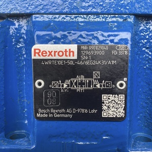 วาล์วควบคุมทิศทางแบบสัดส่วนรุ่น 4WRTE10E1-50L ความไวสูง R901029040 สำหรับระบบไฮดรอลิกอุตสาหกรรม, 350 บาร์ - Product Image 5