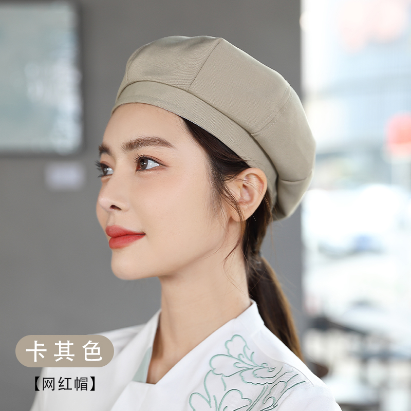 Gorro Ly-net rojo caqui - ajustable