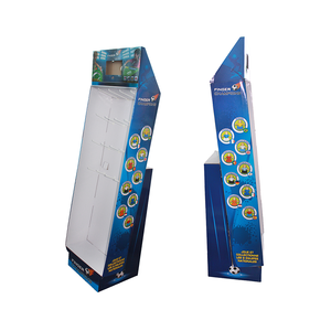 Expositor Colgante de Cartón Impreso Personalizado con Ganchos de Plástico, Expositor POP de Papel Corrugado, Cargador Portátil - Product Image 2