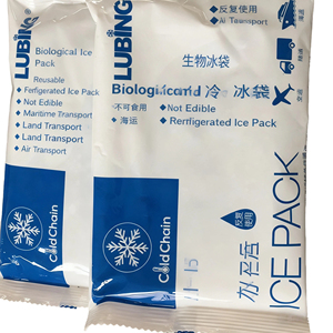 Reusable Ice Pack Air Transportable Non Restricted Goods Gel Ice Pack for Food Storage Delivery and Bruises Sprains Cold Therapy