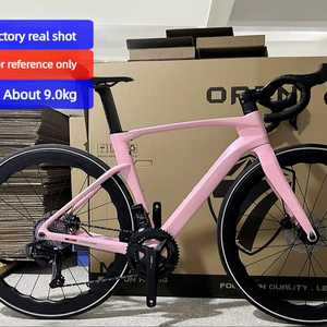 Bicicleta de Carretera de Fibra de Carbono ET con Cambio Inalámbrico de 24 Velocidades, Frenos de Disco, Modelo CYCLONE-3rd, Cuadro de Fibra de Carbono ET Ligero y Duradero - Product Image 1