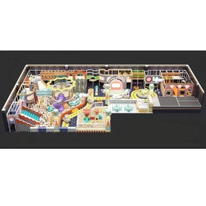 Children Playground Equipment Soft Play Slide Ball Pit <b>Trampoline</b> Equipment Indoor Playground - Product Image 2