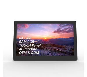 Siêu mỏng HD 4K 8K quảng cáo thiết kế <span class=keywords><strong>LCD</strong></span> Panel media player hiển thị CMS bus màn hình cảm ứng kỹ thuật số biển - Product Image 1