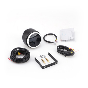 CNSPEED Tachymètre numérique 52 mm avec affichage du régime lumineux bleu 12 V 24 V pour moto - Product Image 5