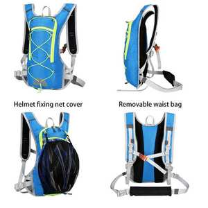 Mochila de Ciclismo Deportiva Impermeable Ligera Personalizada para Viajes, Senderismo, Campamento, Hidratación, Reflectante - Product Image 2