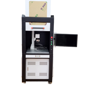 Marcador Láser de Fibra Cerrado con Enfoque Automático y Refrigeración por Aire, Compatible con Marcado de Placas Planas, Grabado Gráfico Personalizado, Modo Dual 2D/3D - Product Image 2