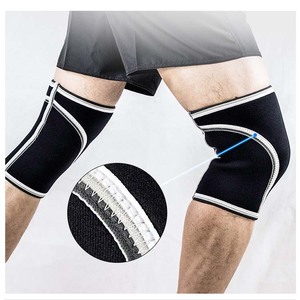 Genouillère de compression en néoprène 7 mm pour la gym, soutien du genou, idéale pour l'entraînement et l'haltérophilie - Product Image 1
