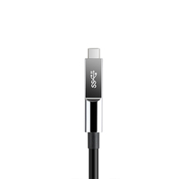 Kabel VCOM USB3.2 Tipe C 8K 60Hz Video Audio 60W Pengisian Daya 10Gbps Data 5m 15m untuk Otomasi Industri Kontrol Perangkat Jarak Jauh