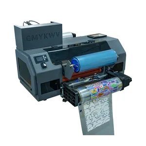 Fabricante DE LA FUENTE A3 3 xp600 UV DTF máquina de impresora para impresión de pegatinas UV DTF