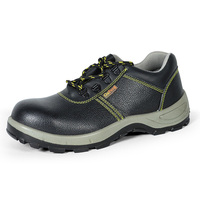 Chaussures de sécurité d'extérieur, entrepôt UE, qualité allemande, anti-perforation, cuir de vachette à grain fin, semelle en PU, bottes de chantier