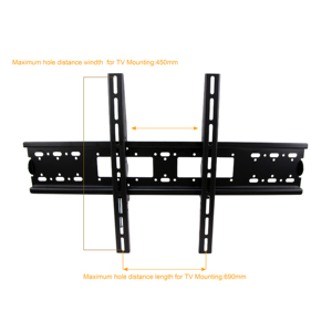 LCD-9-4B ขายึดทีวีติดผนังแบบโลหะ ติดตั้งง่าย รองรับน้ำหนักได้สูงสุด 50 กก. - Product Image 5