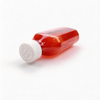 Bouteille en plastique ambrée Wockhardt de haute qualité de 4 oz pour sirop contre la toux liquide oral