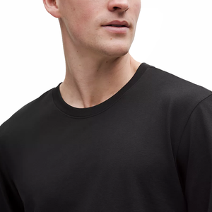 T-shirt a maniche lunghe da uomo personalizzabile con stampa logo, girocollo, vestibilità classica, all'ingrosso - Product Image 6
