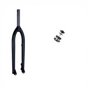 Fourche de vélo rigide BEERIDE COMPONENTS PRIVATE LIMITED 29 pouces en acier Hi-ten 1020, pour frein à disque, avec tige de direction sans filetage solide - Product Image 4