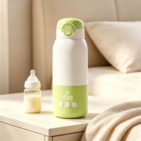 Chauffe-biberon portable Nimicoo 100W 110V rechargeable USB sans fil avec multiprise pour les voyages en plein air et l'alimentation des bébés