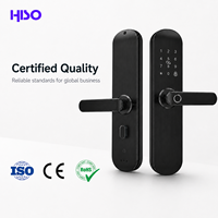Serrure de porte intelligente Wi-Fi avec commande vocale, minuterie, application et télécommande, verrou électronique intelligent