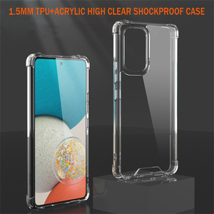 GSCASE 1.5MM Acrylique 35 A55 Clear Shockproof Case pour <span class=keywords><strong>Samsung</strong></span> <span class=keywords><strong>Galaxy</strong></span> A52 A22 A33 A53 A03S 5G Back Covers - Product Image 5