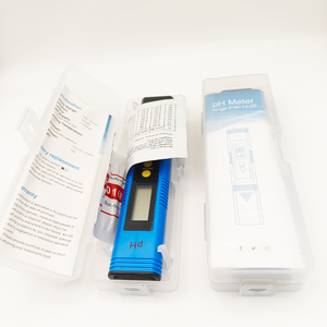 เครื่องวัดค่า pH แบบพกพา ช่วงการวัด 0.00-14.00 หน้าจอดิจิตอลสำหรับการทดสอบน้ำ - Product Image 1