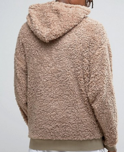 2020 Venta caliente Oversize Soft-touch borg xxxxl pesadas gruesas sudaderas con capucha para hombre - Product Image 3