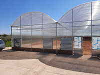 Multi-Span Boog Rond Polycarbonaat Kas Agrarische Commerciële Groene Huis Polycarbonaat Tuinkas Leverancier
