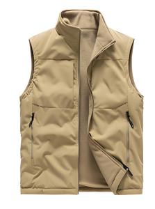 Gilet Termico Reversibile da Uomo |   Gilet da Allenamento Antivento e Traspirante per la Primavera |   Design Ecologico Riflettente ad Asciugatura Rapida - Product Image 2