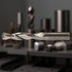 Carbide <b>Drill</b> Bit TA1040 5xD Lapped Uncoated With 4 <b>Guide</b> Pads For Machine Tools - Product Image 3