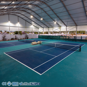 Construcción de Pistas Deportivas Interiores, Moderno Pabellón de Pádel, Construcción de Estadios de Fútbol y Tenis, Diseño Integrado - Product Image 3