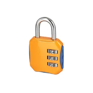 HB29 cheap Free samples Factory OEM candado luggage lock zinc alloy padlock combination lock