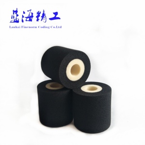 高温ブラックホットソリッドインクローラー36*32耐油性ホットインクロール有効期限用コーダーインクローラー - Product Image 4