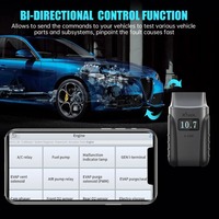 XTOOL Anyscan A30M Bluetooth OBD2 Escáner automotriz Sistema completo Herramientas de diagnóstico de automóviles xtool a30m Actualización gratuita Prueba activa CAN FD