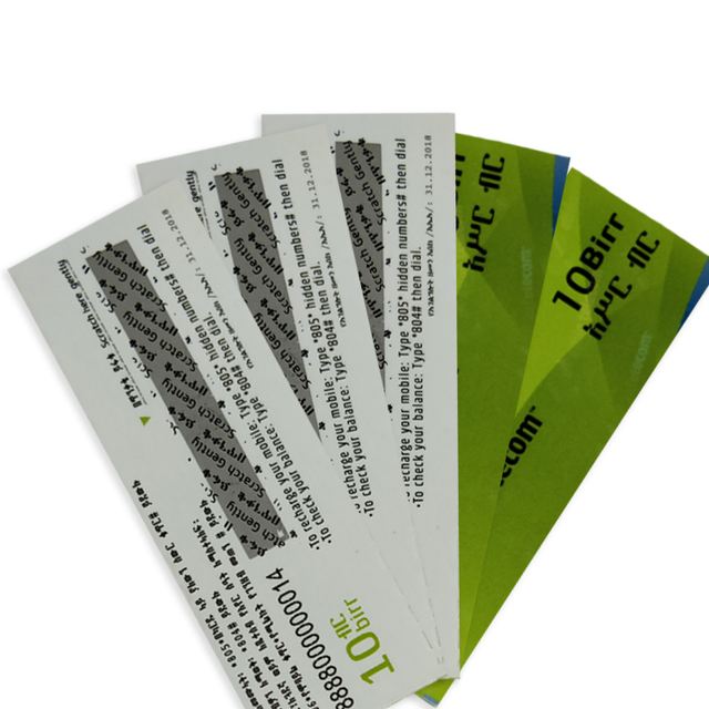Professional 12 Years Factory Customized High Quality Lottery Tickets or QC Code Scratch Off Cards