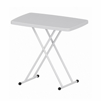 Bureau d'ordinateur portable pliable multifonctionnel disponible en blanc, bleu et rose, sert de table d'étude de chevet et de table d'appoint pour ordinateur portable sur les lits