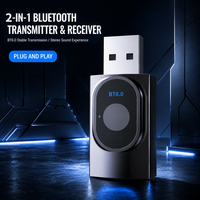 Adaptateur émetteur-récepteur USB 2-en-1 6.0 Plug-and-Play, sans batterie et compatible audio stéréo