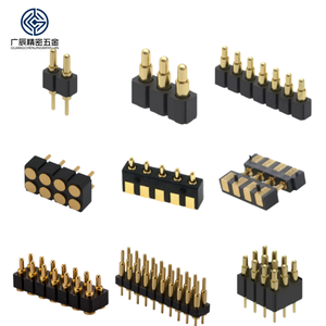 Conector Pogo Pin de Latón con Resorte, Macho y Hembra, de 2, 3, 4, 5, 6, 7, 8, 9, 10, 11, 12, <span class=keywords><strong>13</strong></span>, 14, 15 y 16 Pines, con Recubrimiento de Oro, Venta al por Mayor - Product Image 1