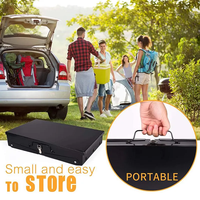 Ensemble de barbecue portable pliable pour le camping, barbecue familial pour le camping, barbecue extérieur en acier inoxydable, barbecue au charbon de bois