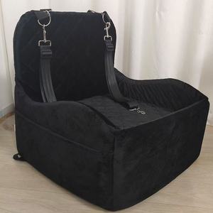 Cage de transport <span class=keywords><strong>pour</strong></span> animaux de compagnie en coton à motif animal solide, amovible et lavable, siège arrière <span class=keywords><strong>pour</strong></span> animaux de compagnie, produits de voyage <span class=keywords><strong>pour</strong></span> chiens et chats - Product Image 5