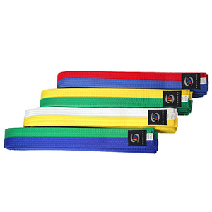 Taekwondo/cinturón de <span class=keywords><strong>Karate</strong></span>/cinturones de artes marciales color blanco + <span class=keywords><strong>amarillo</strong></span> - Product Image 2