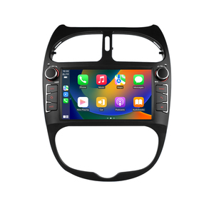 <span class=keywords><strong>Autoradio</strong></span> Android 15 LELV pour Peugeot <span class=keywords><strong>206</strong></span> 2000-2016, 8 cœurs, 12+256 Go, CarPlay sans fil, Android Auto, 4G LTE, GPS, Lecteur multimédia - Product Image 1