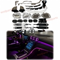 Luz Ambiental para Mercedes-Benz Clase C W206 GLC X254, Iluminación Interior Automotriz, Tweeter Giratorio 4D