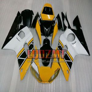 Corps d'injection pour <span class=keywords><strong>YAMAHA</strong></span> YZF R6 <span class=keywords><strong>R</strong></span> <span class=keywords><strong>6</strong></span> YZFR6 98 99 00 01 02 156No.13 jaune blanc YZF600 YZF-R6 1998 1999 2000 <span class=keywords><strong>2001</strong></span> 2002 Carénages - Product Image 1
