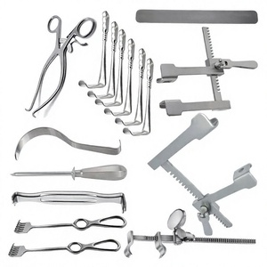 Grip Surgical 17-Piece General Surgery Instrument Set Stainless Steel Retractors Manual Operation CE ISO13485 Certified GS 1 - Product Image 1