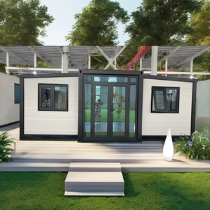 Usine chinoise Bureau à domicile préfabriqué modulaire de 10 pieds Nouveau design Maison en conteneur extensible pour hôtels - Product Image 1