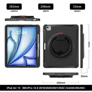 Funda Protectora TPU Defender con Soporte Giratorio de 360 Grados para iPad Air 13 Pulgadas 2025 M3 - Product Image 6