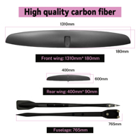 Vente chaude GY1310 2100sqcm Ultralight Carbon Fiber Hydrofoil Surfboard avec Logo Personnalisable Modèle Number_efoil_Boarding