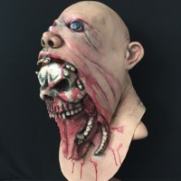 Latex Party Halloween Squelette Zombie Masque Pour Adultes