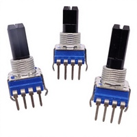 Potentiomètre réglable à demi-arbre RK11 à 4 broches pour mixeur audio Pioneer et clavier électronique