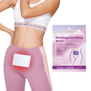 Patch chauffant avec logo personnalisé, coussin chauffant menstruel, patch chauffant, patch naturel pour les crampes menstruelles - Product Image 2